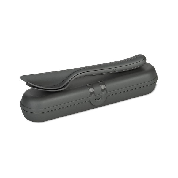 Koziol KLIKK READY Besteckset mit Etui nature ash grey 7070701 