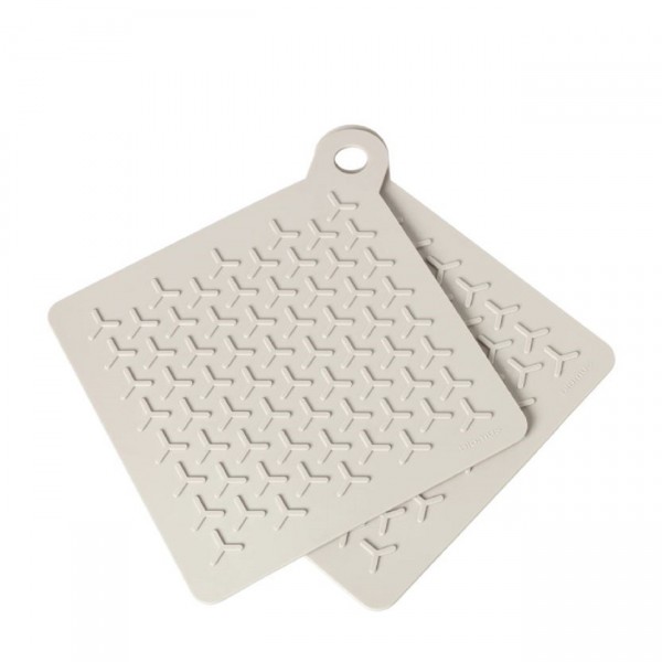 Blomus FLIP Topflappen 2er Set Moonbeam 63808 