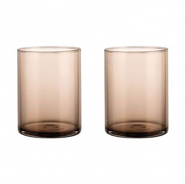 Blomus MERA Set 2 Trinkgläser 220 ml Coffee 64284 