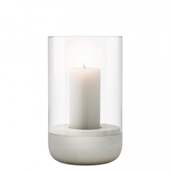 Blomus Windlicht CALMA M light grey 65444 