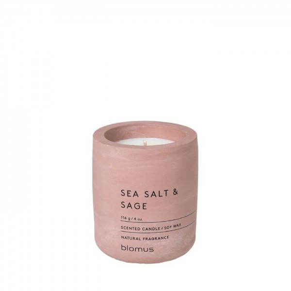Blomus FRAGA Duftkerze 6,5 cm, Sea Salt & Sage, Withered Rose, 65651 