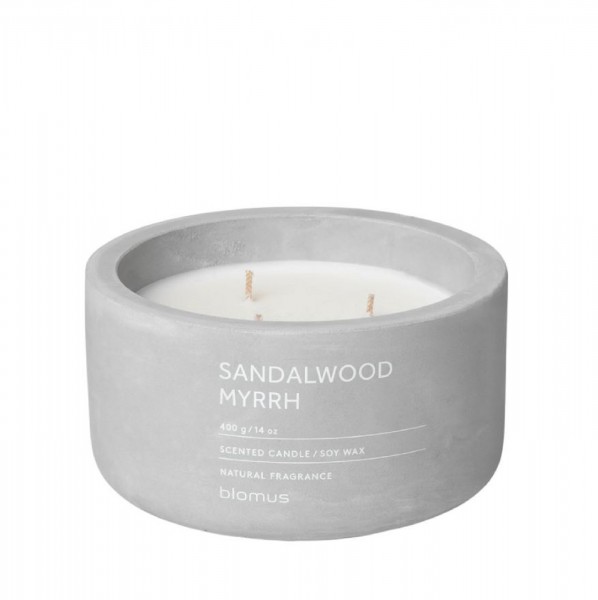 Blomus FRAGA Duftkerze 13 cm, Sandalwood Myrrh, Micro Chip, 65957 