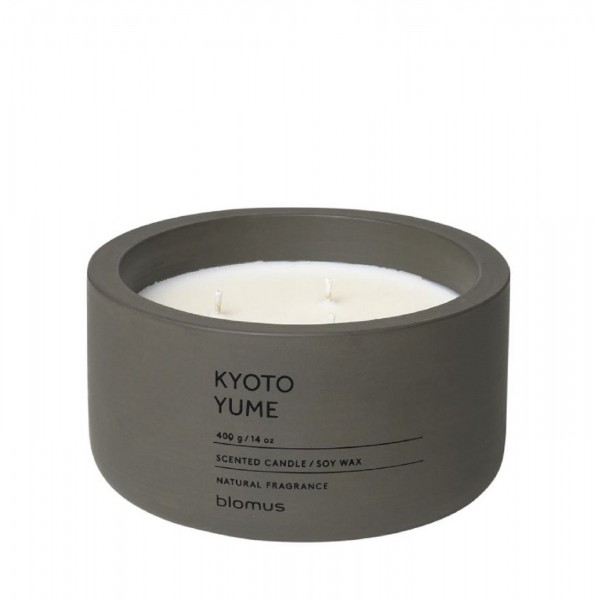 Blomus FRAGA Duftkerze 13 cm, Kyoto Yume, Tarmac, 65962 