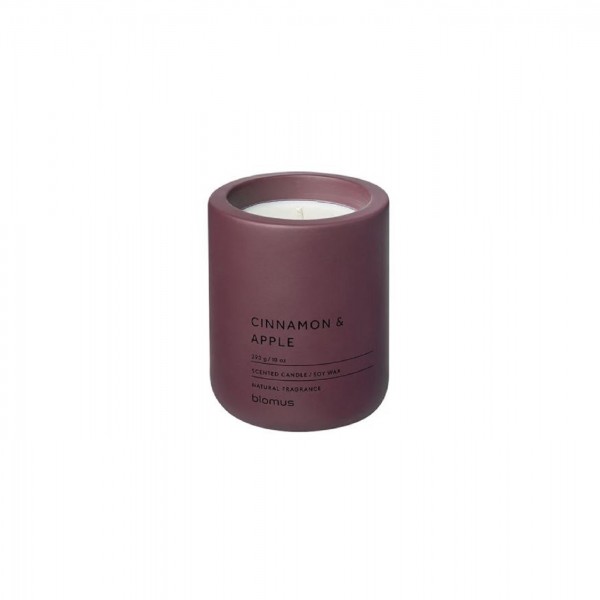 Blomus FRAGA Duftkerze 9 cm, Cinnamon & Apple, Port, 66453 