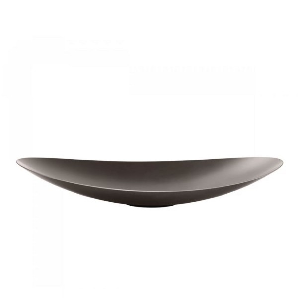 Blomus ONDEA flache Schale Burned Metal Größe M 64480 