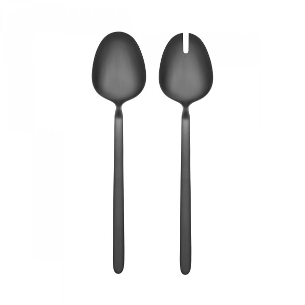 Blomus Salatbesteck STELLA schwarz 64473 