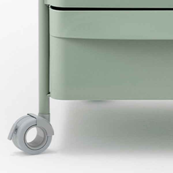 Pedrali Boxie 2C Rollcontainer grün