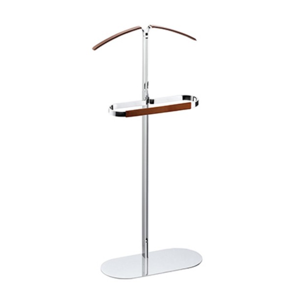 pieperconcept Anzugständer Cordoba verchromt/Leder cognac 809430000 