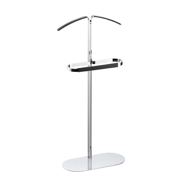 pieperconcept Anzugständer Cordoba verchromt/Leder schwarz 809422000 