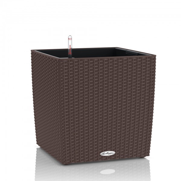 Lechuza Pflanzgefäß Cube Cottage 30 mokka 15375 