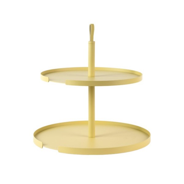 DesignBite BIG HUG Kuchenständer Etagere gelb lemon 