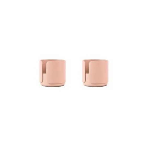 DesignBite BIG HUG 2er Set Teelichthalter Eierhalter rosa blush 