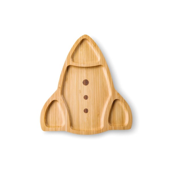 Donkey Products Bambusteller Bamboo Plate Rocket 200486 