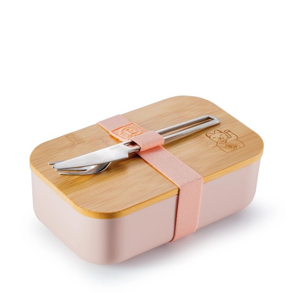 Donkey Products Lunchbox Maneki Neko Pink 200711 