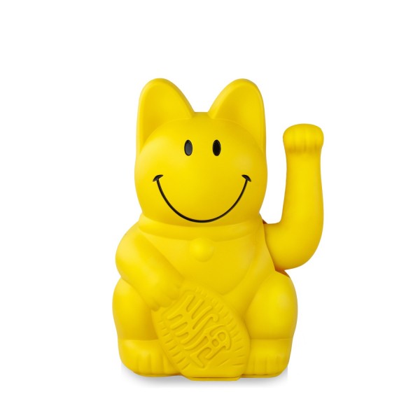 Donkey Products Winkekatze Smiley Cat yellow 330515 