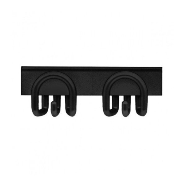 Rexite Dueposti Wandkleiderhaken schwarz 992.00.03 