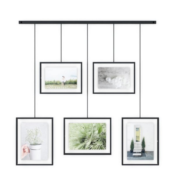 Umbra Bilder-Display Exhibit 5er-Set schwarz 1013426-040 