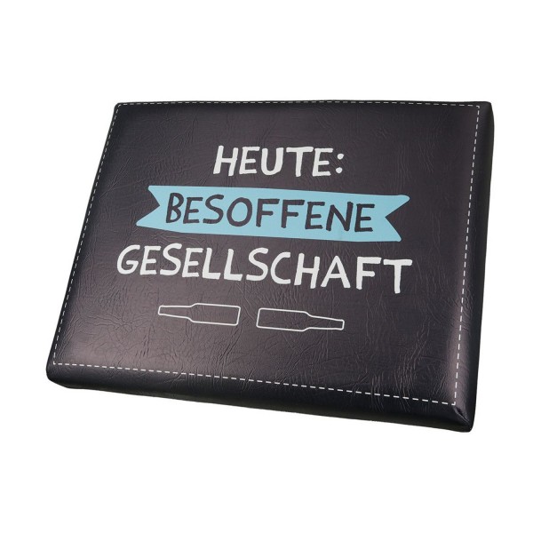 Gilde Kunststoff Sitzpolster Besoffene Gesellschaft 42994 