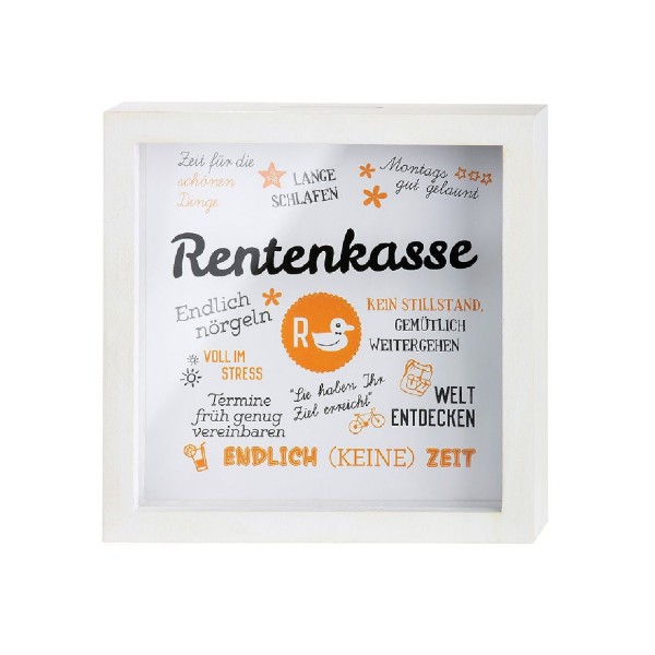 Spardose Rentenkasse quadratisch 49585 
