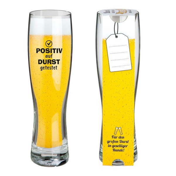 Weizenbierglas "Positiv" 500ml 50723 