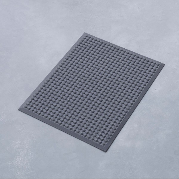 Götessons Anti-Müdigkeits Matte Bubble StandzOn 60x90 cm dunkelgrau 