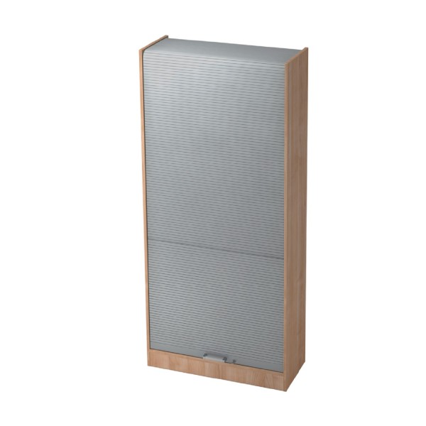 Hammerbacher Solid Rolladenschrank 5OH Höhe 200 cm Breite 90 cm, konfigurierbar 