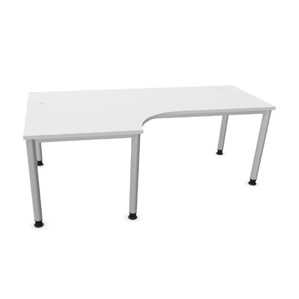 Hammerbacher Schreibtisch mit Säulenfuß VHS8, konfigurierbar 