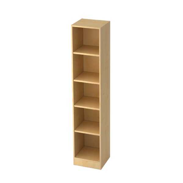 Hammerbacher Solid Regal 5OH Höhe 200 cm, Breite 40 cm, konfigurierbar 