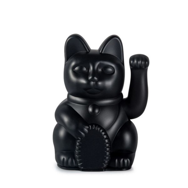 Donkey Products Winkekatze Icon Cat DIY mit Sticker schwarz 330483 