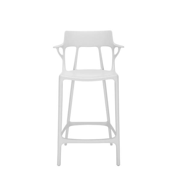 Kartell Barhocker A.I. 65 cm weiß 5888BI 