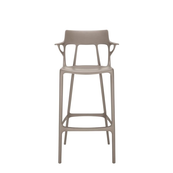 Kartell Barhocker A.I. 75 cm grau 5889GR 
