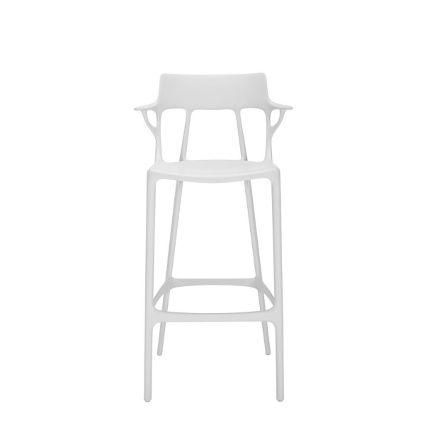 Kartell Barhocker A.I. 75 cm weiß 5889BI 