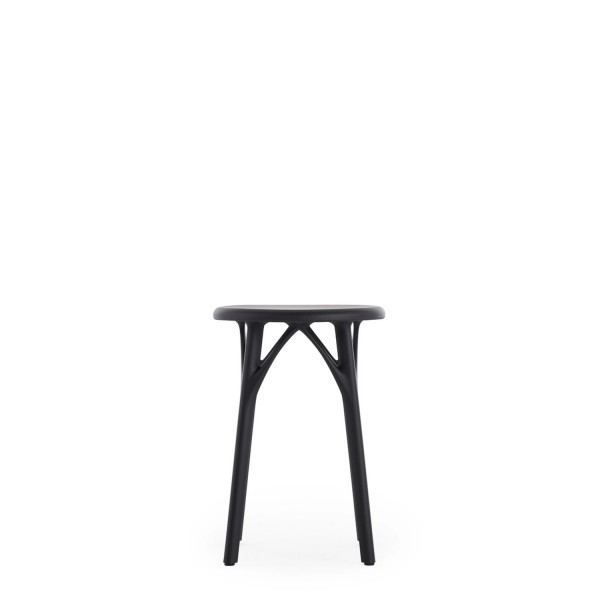 Kartell Barhocker A.I. light 45 cm schwarz 5901NE 