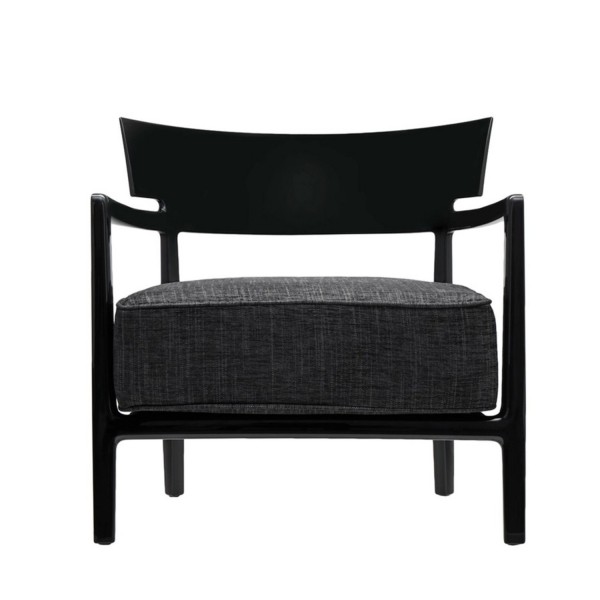 Kartell Sessel Cara schwarz/anthrazit 58424D 