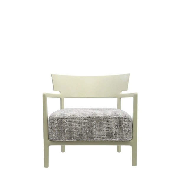 Kartell Sessel Cara Fancy blassgrün/grün-schwarz 58432F 