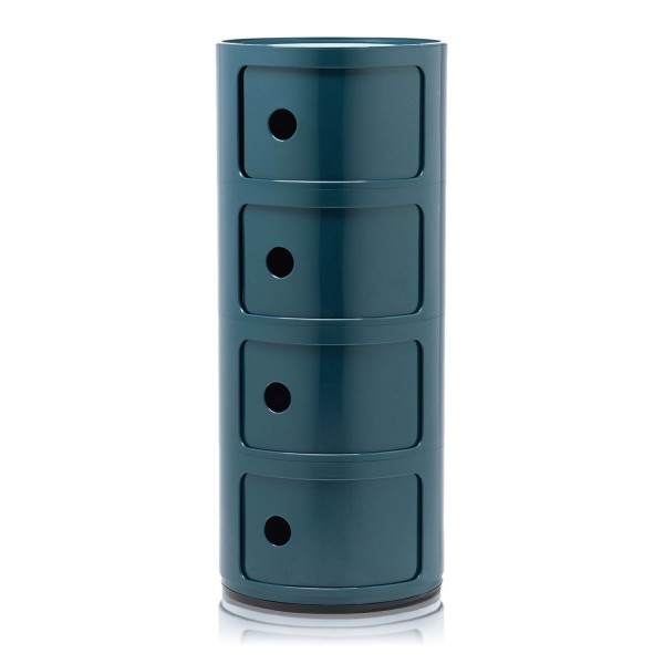 Kartell Componibili Classic 4 Fächer blau 498515 