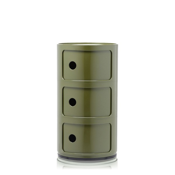 Kartell Componibili Classic 3 Fächer grün 496718 