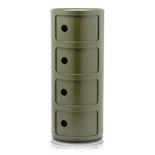 Kartell Componibili Classic 4 Fächer grün 498518 