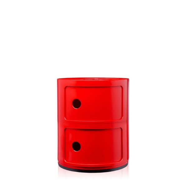 Kartell Componibili Classic 2 Fächer rot 496610 