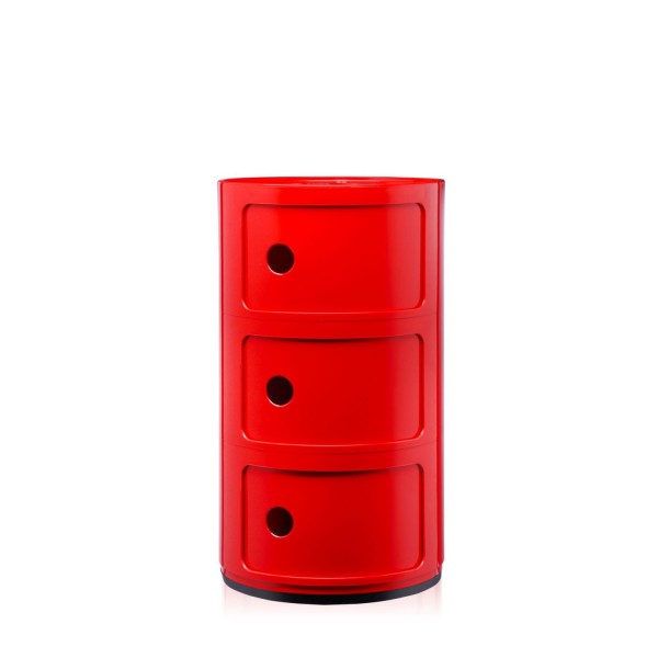 Kartell Componibili Classic 3 Fächer rot 496710 