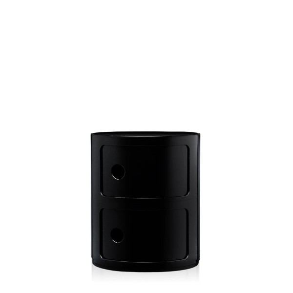 Kartell Componibili Classic 2 Fächer schwarz 496609 