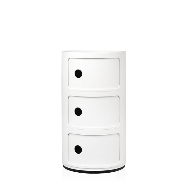 Kartell Componibili Classic 3 Fächer weiß 496703 