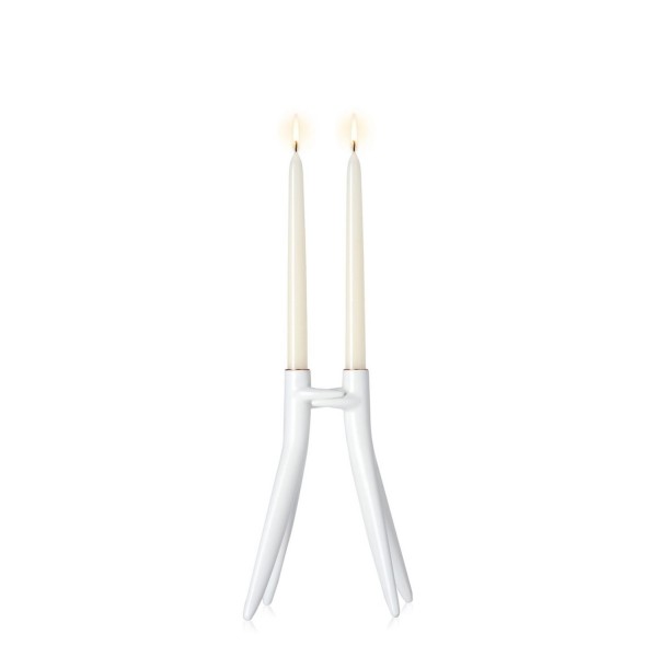Kartell Kerzenhalter Abbracciaio weiß 195503 