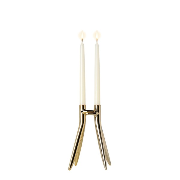 Kartell Kerzenhalter Abbracciaio gold 1956GG 