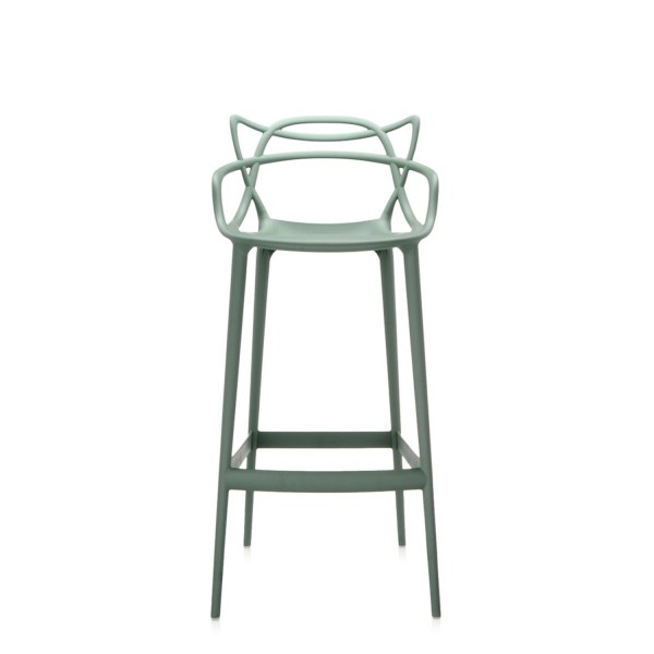 Kartell Barhocker Masters salbeigrün Sitzhöhe 75cm 586814 