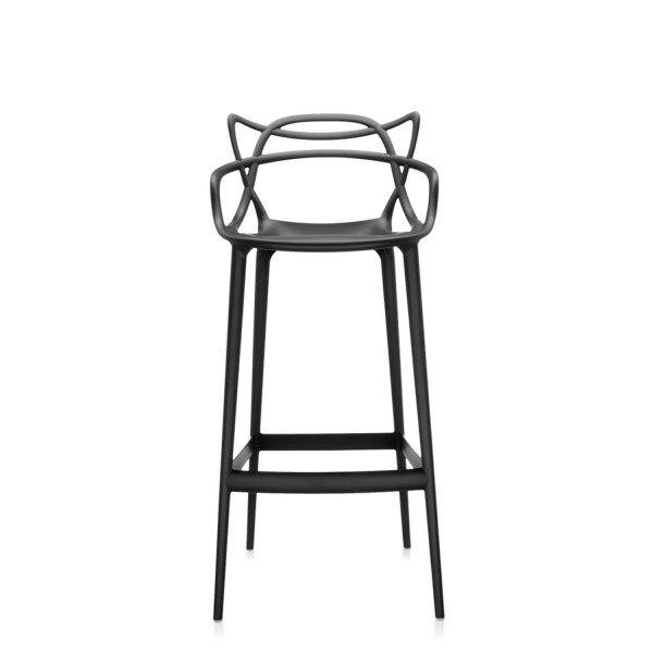 Kartell Barhocker Masters schwarz Sitzhöhe 75cm 586809 