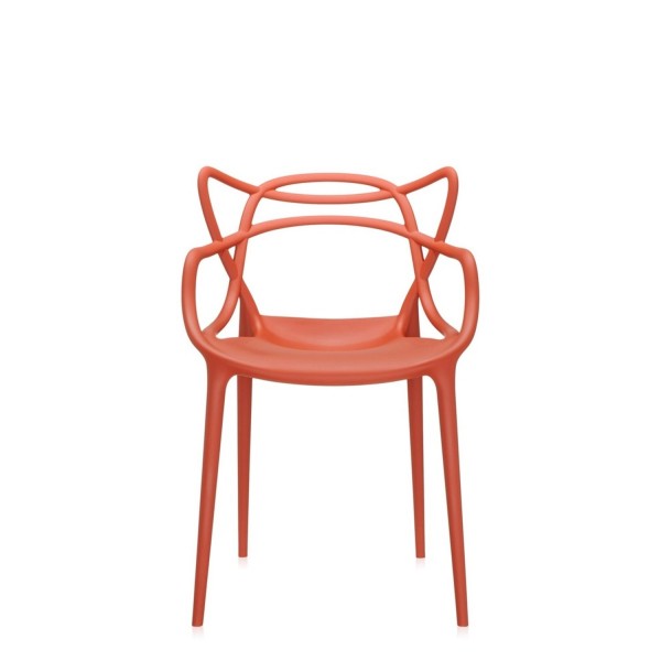 Kartell Stuhl Masters rostbraun 586515 