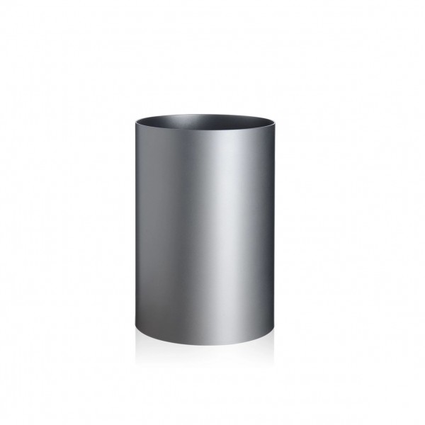 Kartell Papierkorb Waste Basket silber 4670SI 