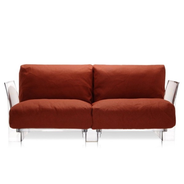Kartell Pop Outdoor Sofa 2-Sitzer Ikon orange 704232 