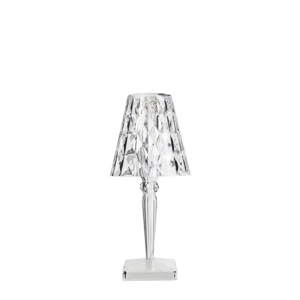 Kartell Tischleuchte Big Battery glasklar 9475B4 